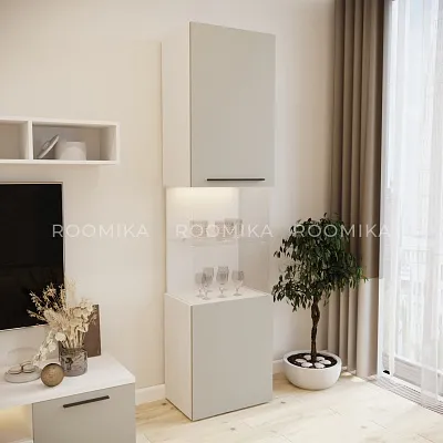 Шкаф напольный с подсветкой L225 L/R