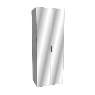 Шкаф двустворчатый с зеркалом LG-210.60-1Z