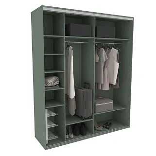 Шкаф-купе U202 тип 3 с зеркалом