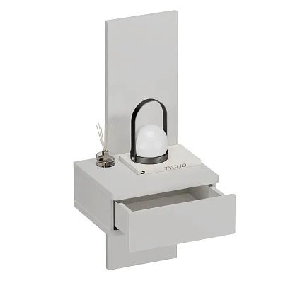 Тумба прикроватная с панелью 1 ящик C-702