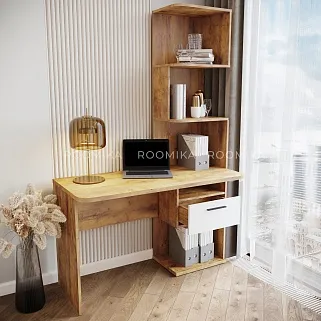 Рабочий стол со встроенным стеллажом HOF420