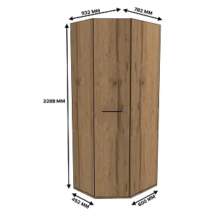 Шкаф угловой разностронний C218.1 L/R