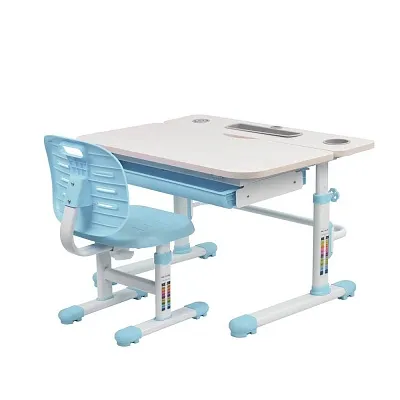 Комплект парта + стул Littonia Blue-w + лампа
