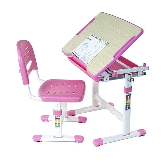 Парта для школьника Piccolino Pink