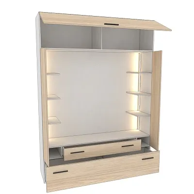 Секция для ТV с подсветкой L406.44