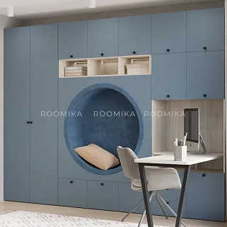 Секция с нишей и мягкими элементами L430.45