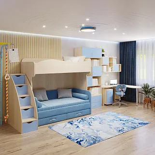 Лестница с ящиками P20 для кроватей P904, P907, P909