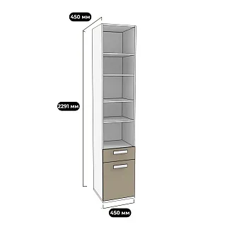 Cтеллаж книжный E222