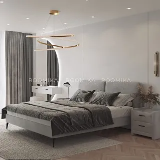 Кровать двуспальная мягкая MONTANA, 180x200