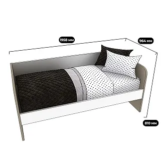 Кровать односпальная E901.1, 90x190