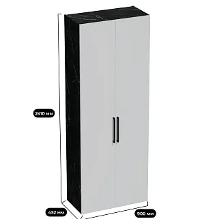 Шкаф двустворчатый L210.44-4