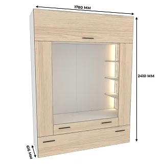 Секция для ТV с подсветкой L-406.60