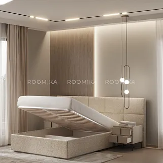 Кровать двуспальная мягкая VERSAL с подъемным механизмом, 180x200