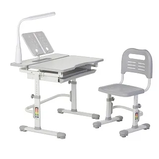 Парта для школьника Lavoro Grey