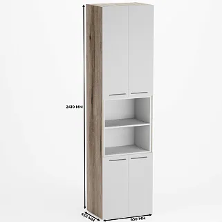 Шкаф книжный с нишей L228.44