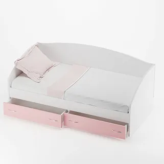 Кровать односпальная с ящиками P902N, 90x190