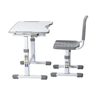Комплект парта + стул трансформеры Sole II Grey FUNDESK