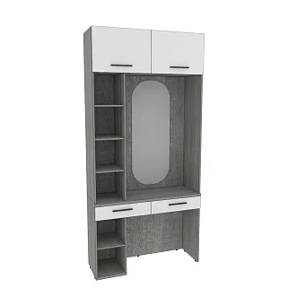 Столик туалетный с антресолью и стеллажом LG415