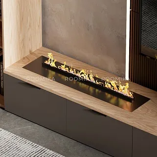 Тумба ТВ напольная с электрокамином L548.450