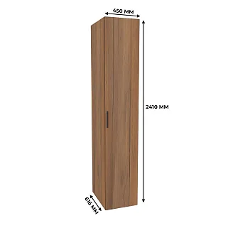 Шкаф 1 дверный узкий L-220.60-4