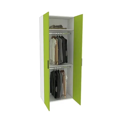 Шкаф двухдверный узкий L210.44-1