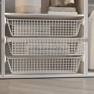 BELLE Корзина для белья 900 мм, цвет белый, BE90BAWH