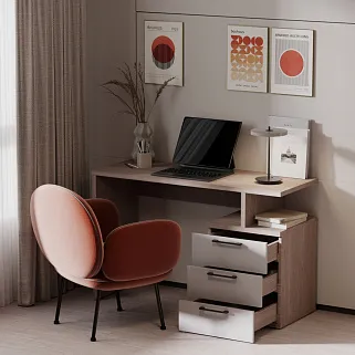 Стол письменный/ туалетный L-715 L/R