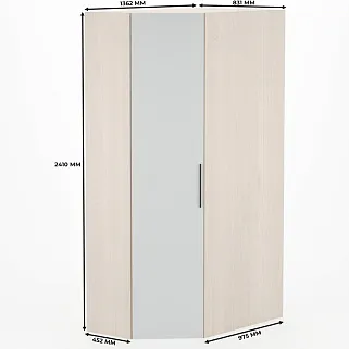 Шкаф угловой L209.44 L/R