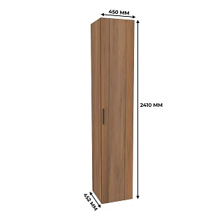 Шкаф 1 дверный узкий L-220.44-4