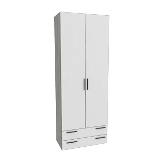 Шкаф двустворчатый с ящиками LG-211.44