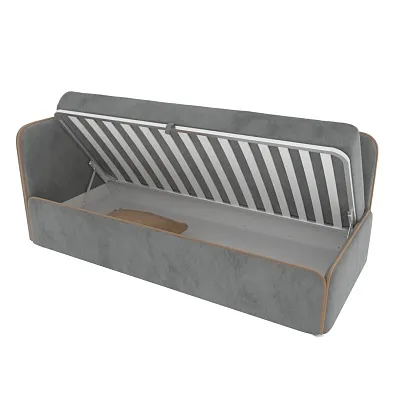 Мягкая кровать-диван ZUMA L/R с подъемным механизмом, 90x190