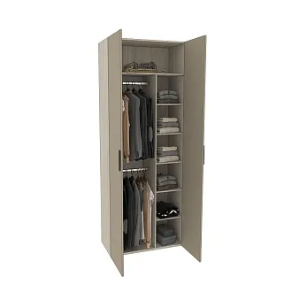 Шкаф двухдверный узкий L210.44-4