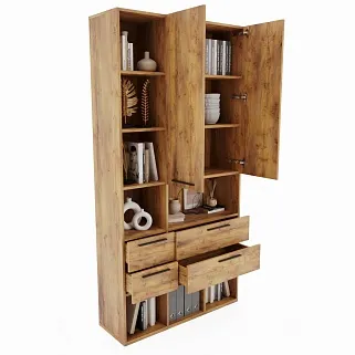 Шкаф напольный книжный L-201 L/R