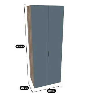 Шкаф двустворчатый L-210.60-3