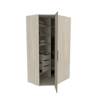 Шкаф угловой L209.60 L/R