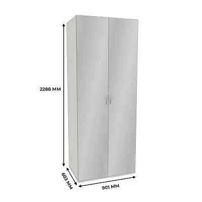 Шкаф 2 дверный с зеркалом P210.60Z