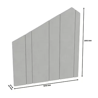 Мягкая стеновая панель в виде домика L153 L/R