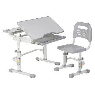 Парта для школьника Lavoro Grey