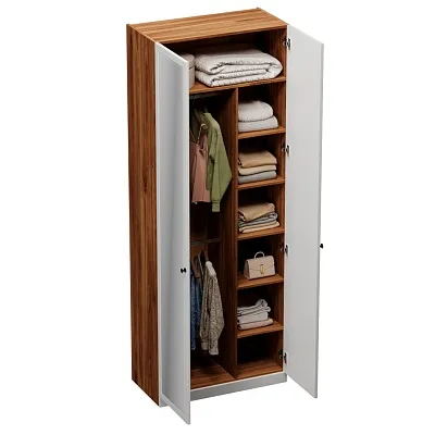 Шкаф двухдверный с зеркалом А210.44-4Z