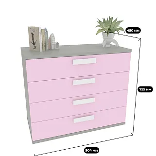 Комод 4 ящика шириной 904мм E794