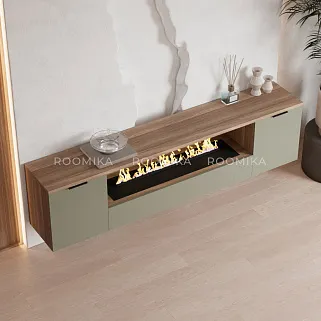 Тумба ТВ напольная с электрокамином LG549.351