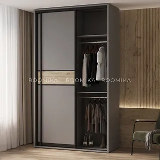 Шкаф-купе ХG156.60-3, профиль INTEGRO, фасад МДФ