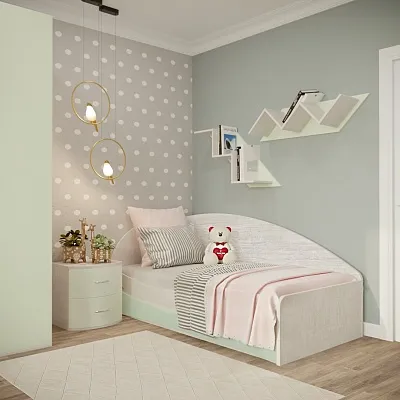 Кровать односпальная P901 с подъемным механизмом, 90x190