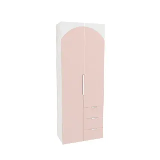 Шкаф комбинированный, фасады в эмали LE215 L/R