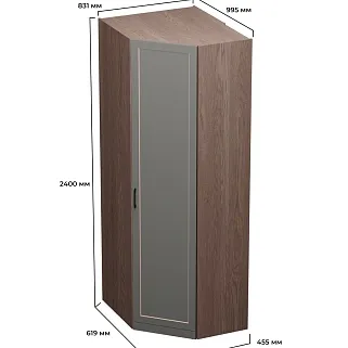 Шкаф угловой A218