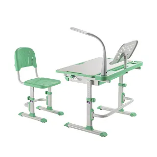 Комплект парта + стул трансформеры DISA GREEN