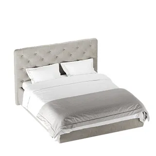 Кровать двуспальная мягкая MIRA с подъемным механизмом, 160x200