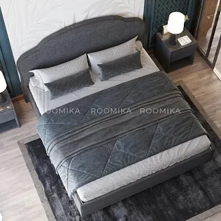 Кровать двуспальная мягкая VERDI с подъемным механизмом, 140x200