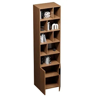 Стеллаж, фасады натуральный шпон L2228.44