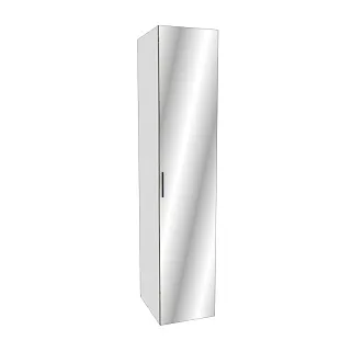 Шкаф 1 дверный широкий с зеркалом L-221.60-4Z